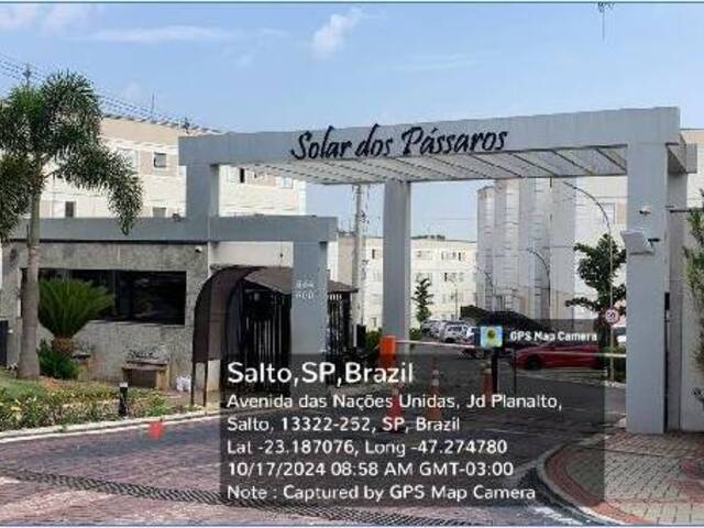 #9979 - Apartamento para Venda em Salto - SP - 2