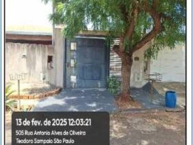 #10360 - Casa para Venda em Teodoro Sampaio - SP - 2
