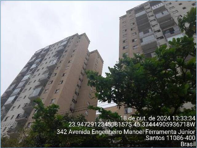#10501 - Apartamento para Venda em Santos - SP - 1