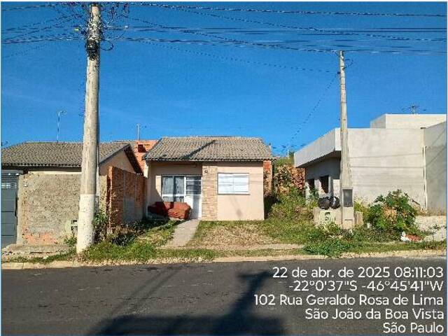 #10893 - Casa para Venda em São João da Boa Vista - SP - 2