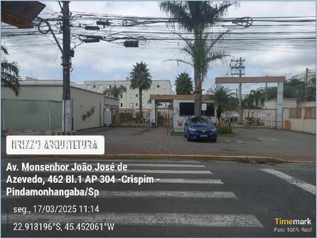#11232 - Apartamento para Venda em Pindamonhangaba - SP - 2