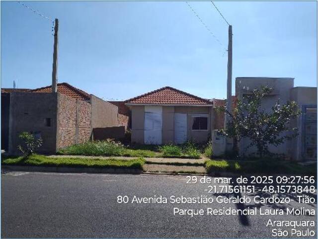 #11282 - Casa para Venda em Araraquara - SP - 2